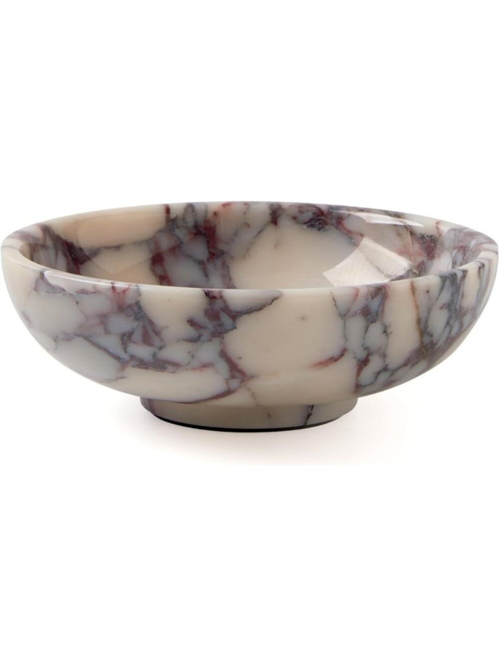 Elegant Natural Marble Fruit Bowl & Serving Dish - Stylish Home Decor